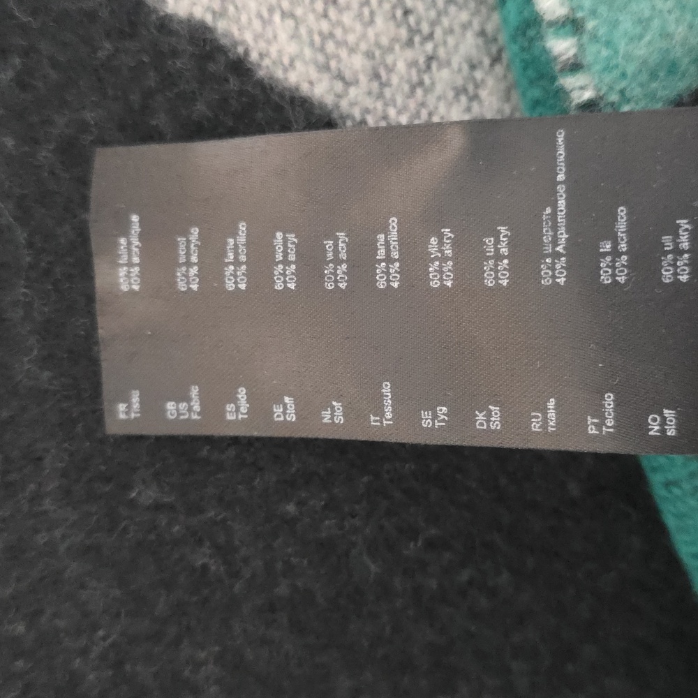 Maje oversized wool scarf - Picture 4 of 4